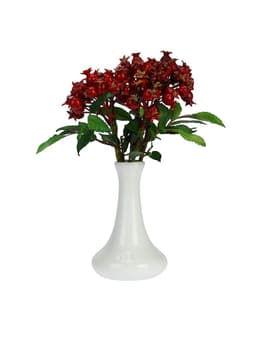 Цветы искусственные «Шиповника пучок», h=23 см, красные