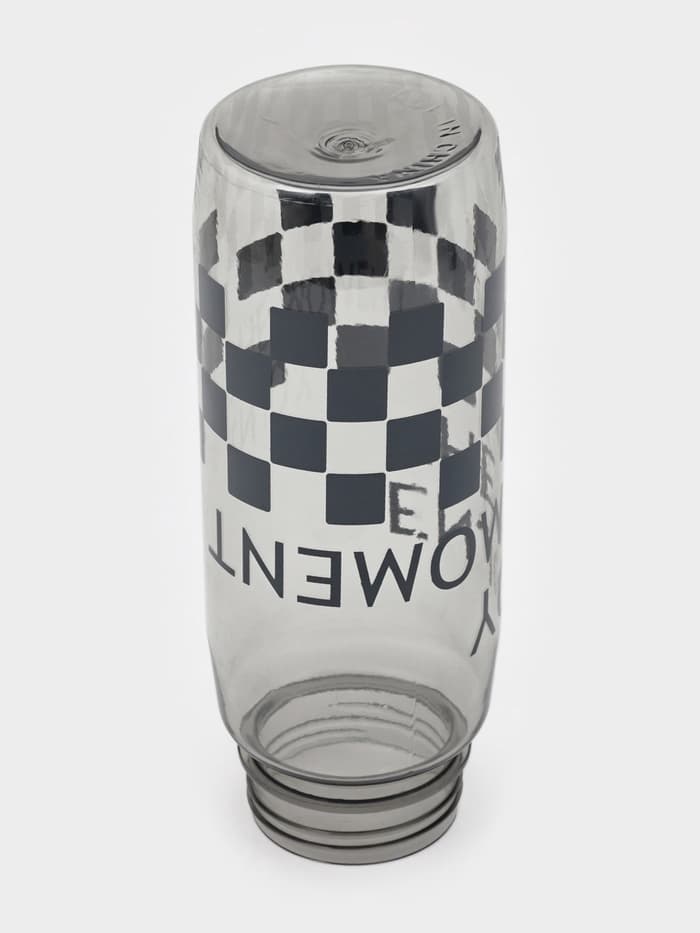 Набор посуды с собой Доляна, 4 предмета: бутылка 500 мл, ланч - бокс 450 мл, вилка, ложка, пластик, серый