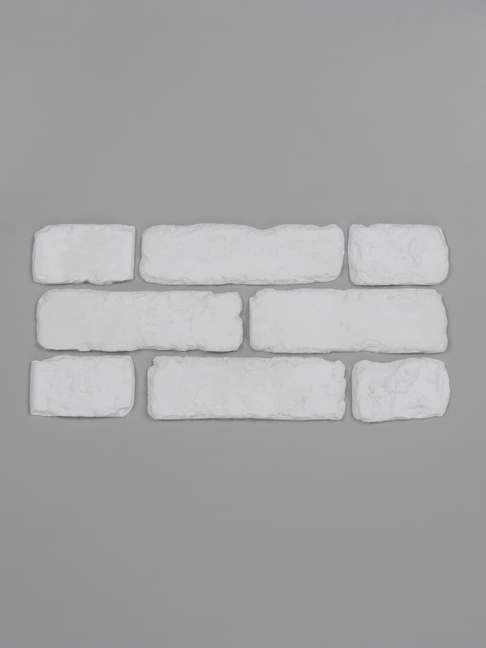 Гипсовая плитка «Венеция +», цвет белый, 1 м²