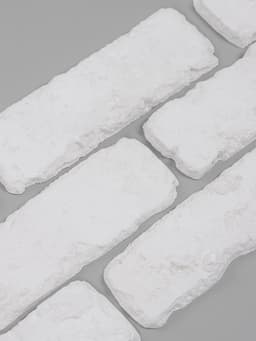 Гипсовая плитка «Венеция +», цвет белый, 1 м²