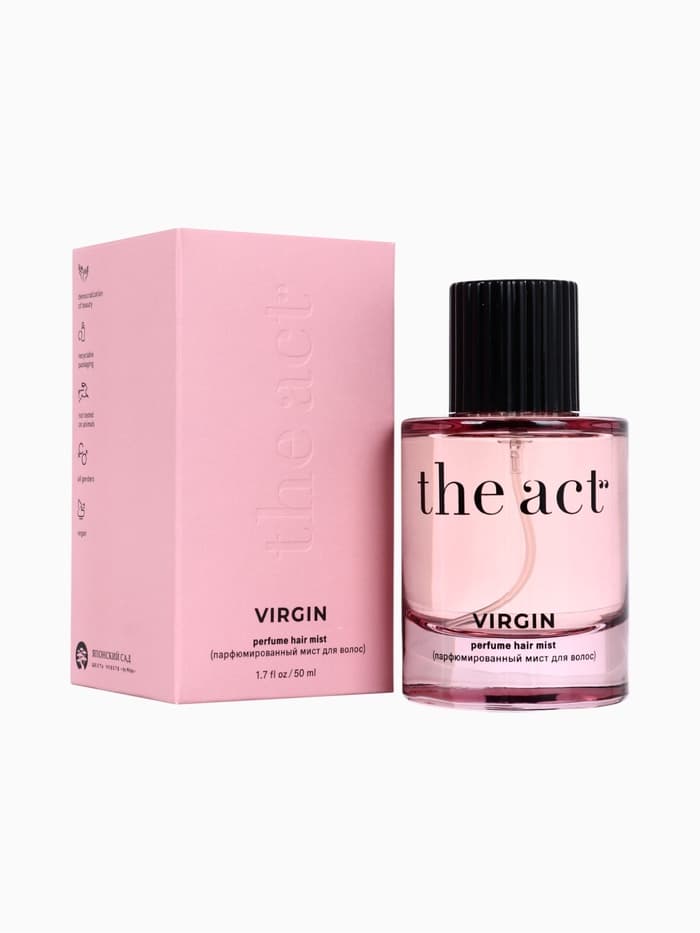 Мист для волос и тела парфюмированный, серия VIRGIN, 50 мл, The Act