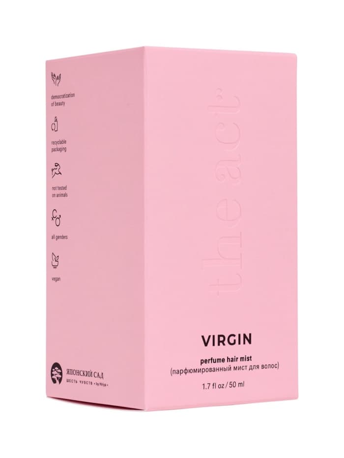 Мист для волос и тела парфюмированный, серия VIRGIN, 50 мл, The Act