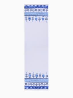 Рушник «Гармония», 150×36 см, синий