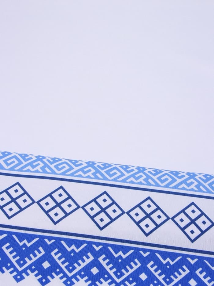 Рушник «Гармония», 150×36 см, синий