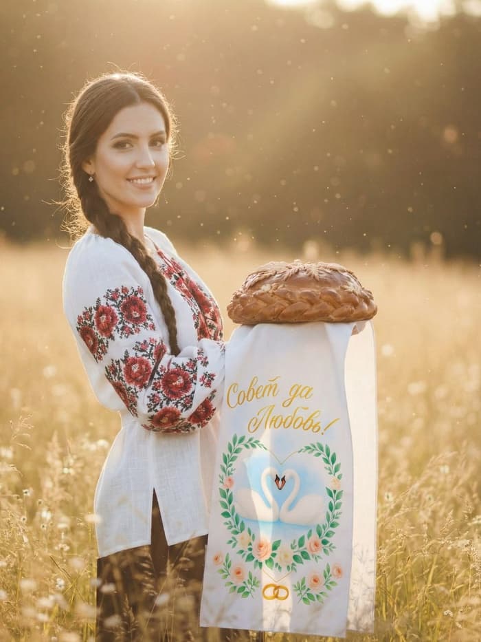 Рушник «Совет да любовь» 150×36 см