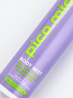 Мист для тела парфюмированный, 168 мл, аромат амбра, слива, жасминовая орхидея и мускус, PICO MICO