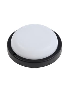 Светильник светодиодный Включай, герметичный, 14 Вт, 1190 лм, IP65, 6500К, круглый, чёрный