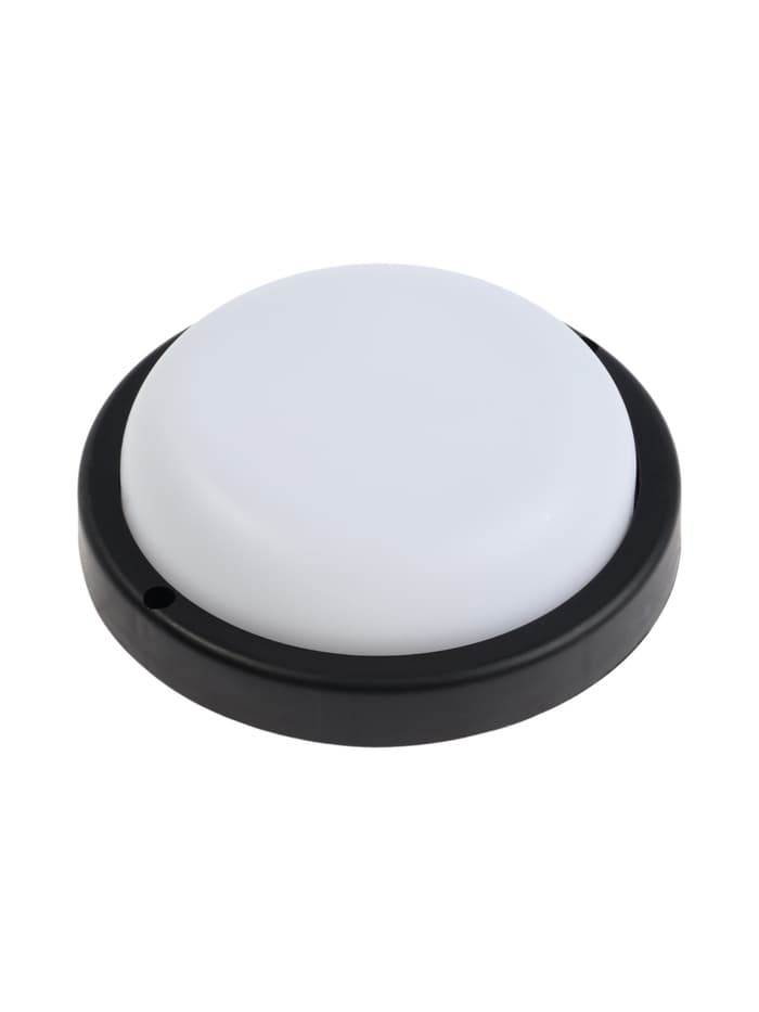 Светильник светодиодный Включай, герметичный, 14 Вт, 1190 лм, IP65, 6500К, круглый, чёрный