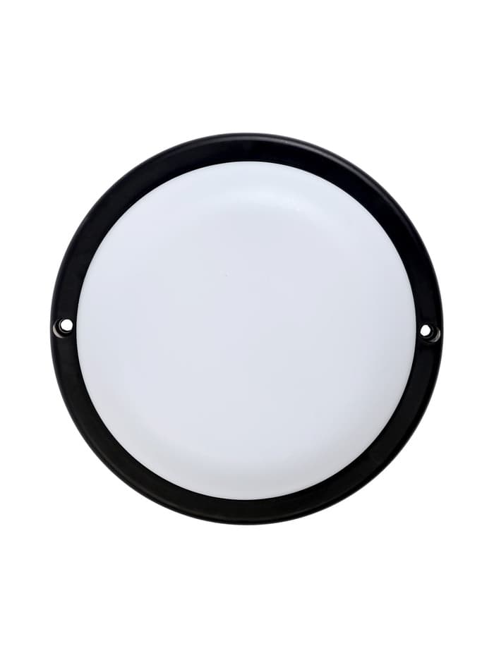 Светильник светодиодный Включай, герметичный, 14 Вт, 1190 лм, IP65, 6500К, круглый, чёрный