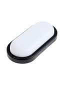 Светильник светодиодный Включай, герметичный, 17 Вт, 1445 лм, IP65, 6500К, овальный, чёрный