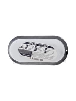 Светильник светодиодный Включай, герметичный, 17 Вт, 1445 лм, IP65, 6500К, овальный, чёрный