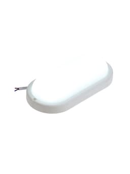 Светильник светодиодный Включай, герметичный, 17 Вт, 1445 лм, IP65, 6500К, овальный, белый