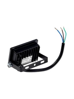 Прожектор светодиодный VKL Electric, 10 Вт, 1200 лм, 6500К, IP65, 220 В чёрный, свечение холодное белое