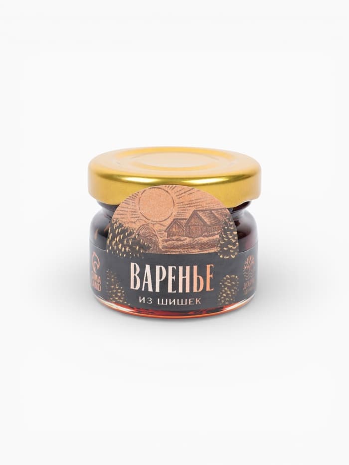 Подарочный набор «23 февраля»: чай, варенье из шишек, бальзам с шиповником