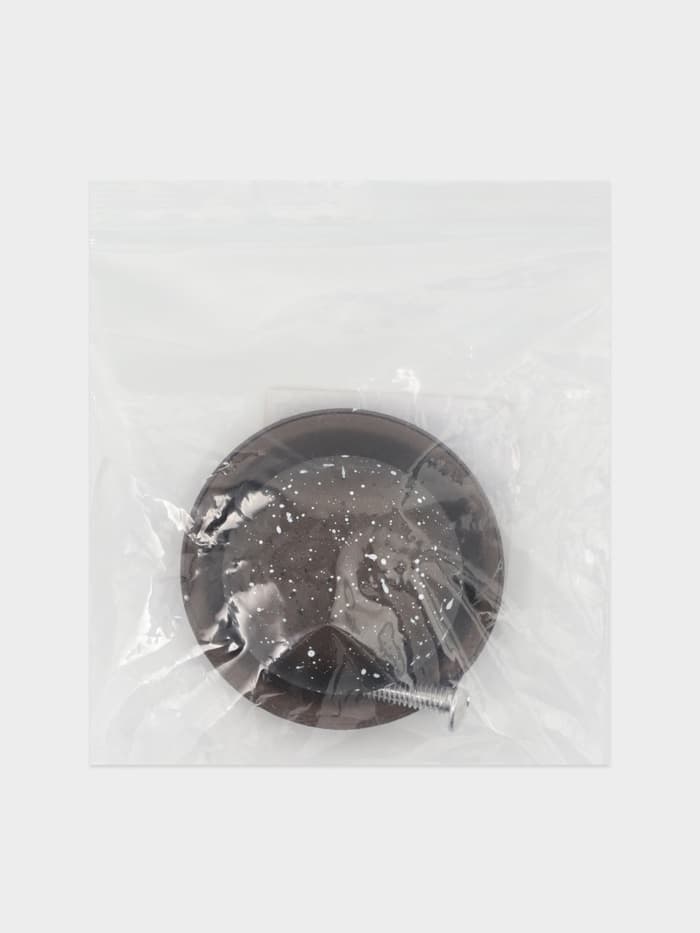 Ручка для крышки на посуду Magistro «Апикаль», d=6.2 см, пластик, коричневая