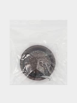 Ручка для крышки на посуду Magistro «Апикаль», d=6.2 см, пластик, коричневая