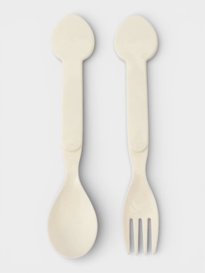 Ланч - бокс, контейнер для еды Доляна «Счастливый бургер», 3 ячейки, с ложкой и вилкой, 17.5×15.5×8 см, пластик, жёлтый