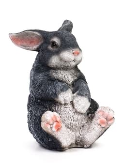 Садовая фигура из полистоуна «Зайка», 14×12×18 см