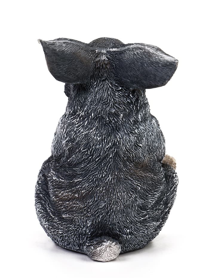 Садовая фигура из полистоуна «Зайка», 14×12×18 см