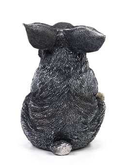 Садовая фигура из полистоуна «Зайка», 14×12×18 см