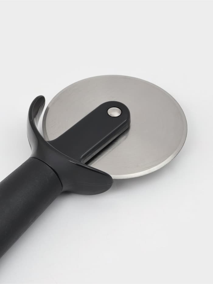 Нож для пиццы и теста Magistro «Базальт», 21.5×8×2.5, нержавеющая сталь, чёрная