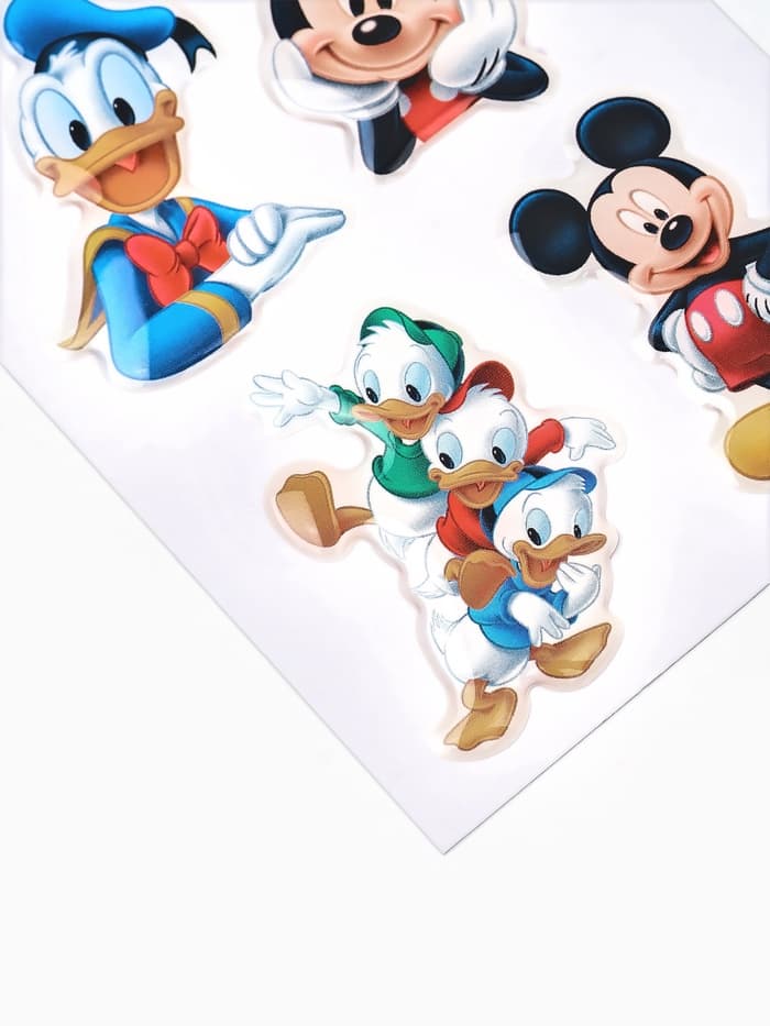 Объемные 3D стикеры на телефон «Мышки», 4 шт., 3×3 см