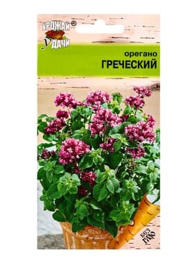 Семена Орегано «Греческий», 0.04 г, «УРОЖАЙ УДАЧИ»