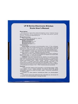 Весы кухонные LVK-706, электронные, с чашей, до 5 кг, белые