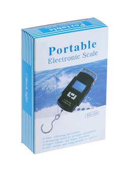 Весы - безмен LV-505, электронные, до 50 кг, точность до 10 г, подсветка, чёрные