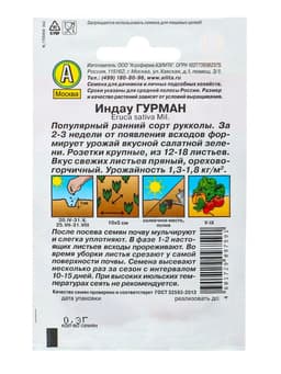 Набор семян Зелень