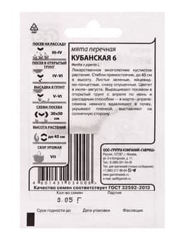 Набор семян Зелень пряная, 10 шт.