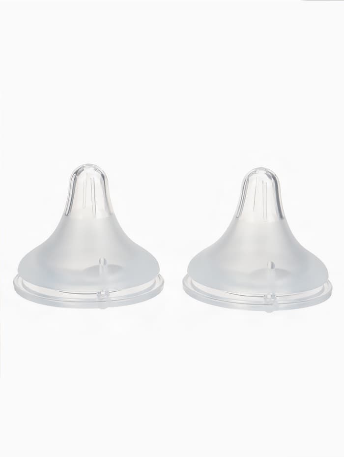 Соска на бутылочку, антиколиковая, 0+, Mum Effect, широкое горло, 2 шт.