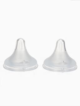 Соска на бутылочку, антиколиковая, 0+, Mum Effect, широкое горло, 2 шт.