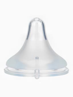Соска на бутылочку, антиколиковая, 3+, Mum Effect, широкое горло