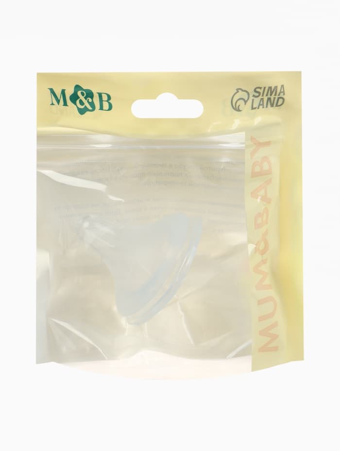 Соска на бутылочку, антиколиковая, 3+, Mum Effect, широкое горло