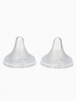 Соска на бутылочку, антиколиковая, 3+, Mum Effect, широкое горло, 2 шт.