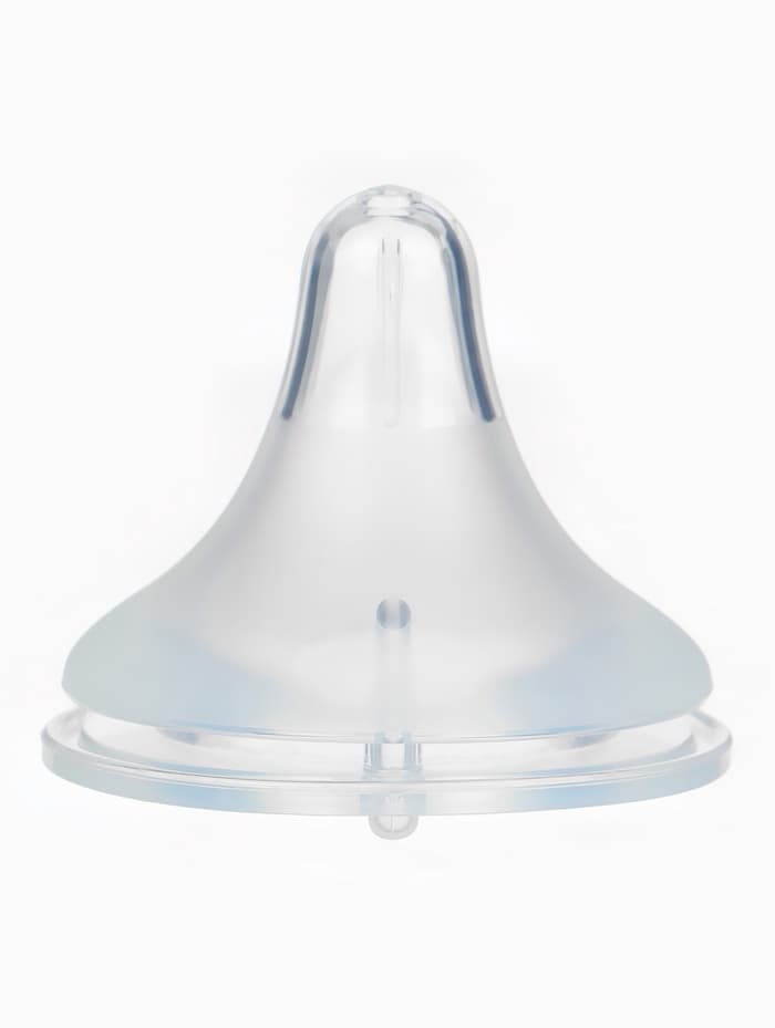 Соска на бутылочку, антиколиковая, 3+, Mum Effect, широкое горло, 2 шт.