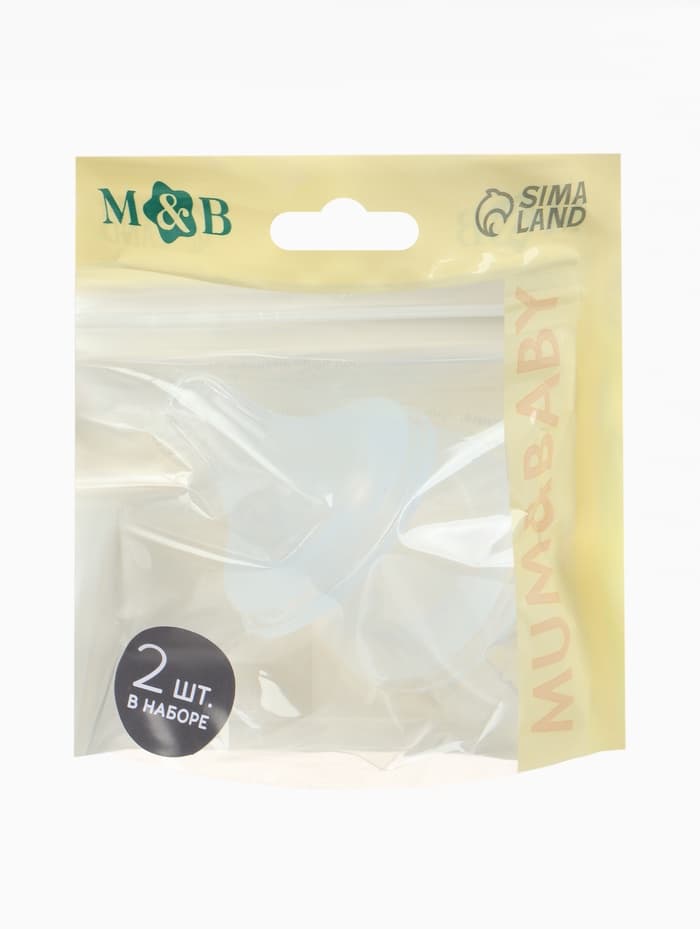 Соска на бутылочку, антиколиковая, 3+, Mum Effect, широкое горло, 2 шт.