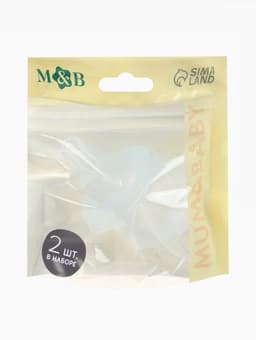 Соска на бутылочку, антиколиковая, 3+, Mum Effect, широкое горло, 2 шт.