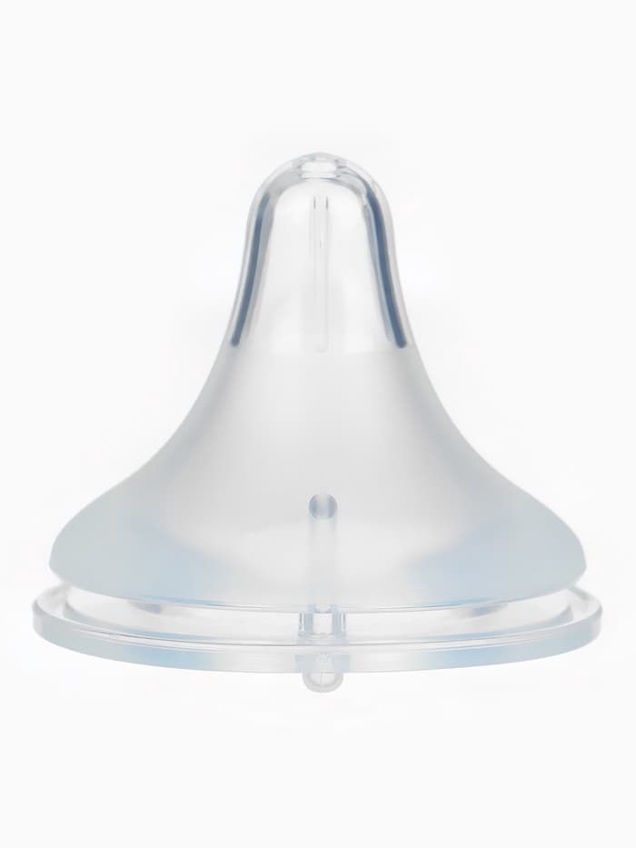 Соска на бутылочку, антиколиковая, 6+, Mum Effect, широкое горло