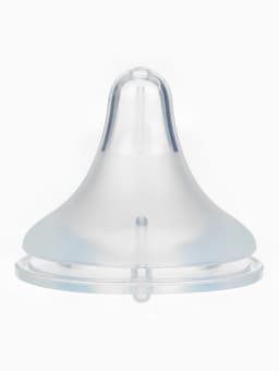 Соска на бутылочку, антиколиковая, 6+, Mum Effect, широкое горло, 2 шт.