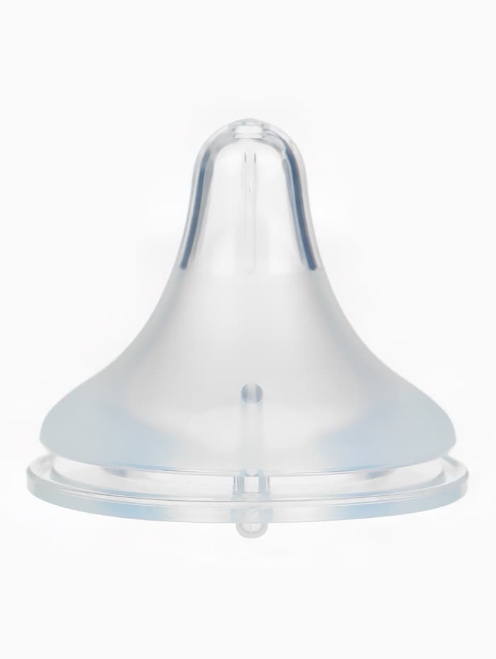 Соска на бутылочку, антиколиковая, 6+ (Х), Mum Effect, широкое горло