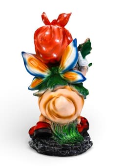 Садовая фигура из полистоуна «Пчёлка в платке», 25×26×50 см