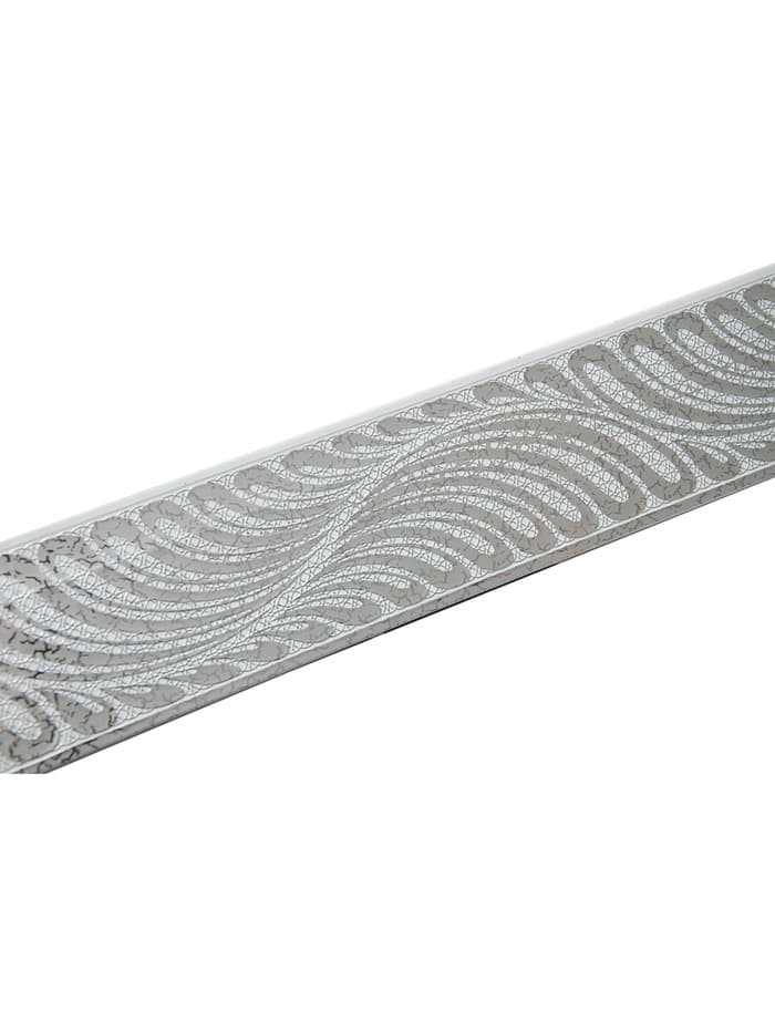 Декоративная планка «Жар-Птица», 200 см, серебро, элегант