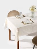 Клеёнка на стол ажурная Lace «Одуванчик», ширина 137 см, рулон 20 метров, толщина 0.3 мм