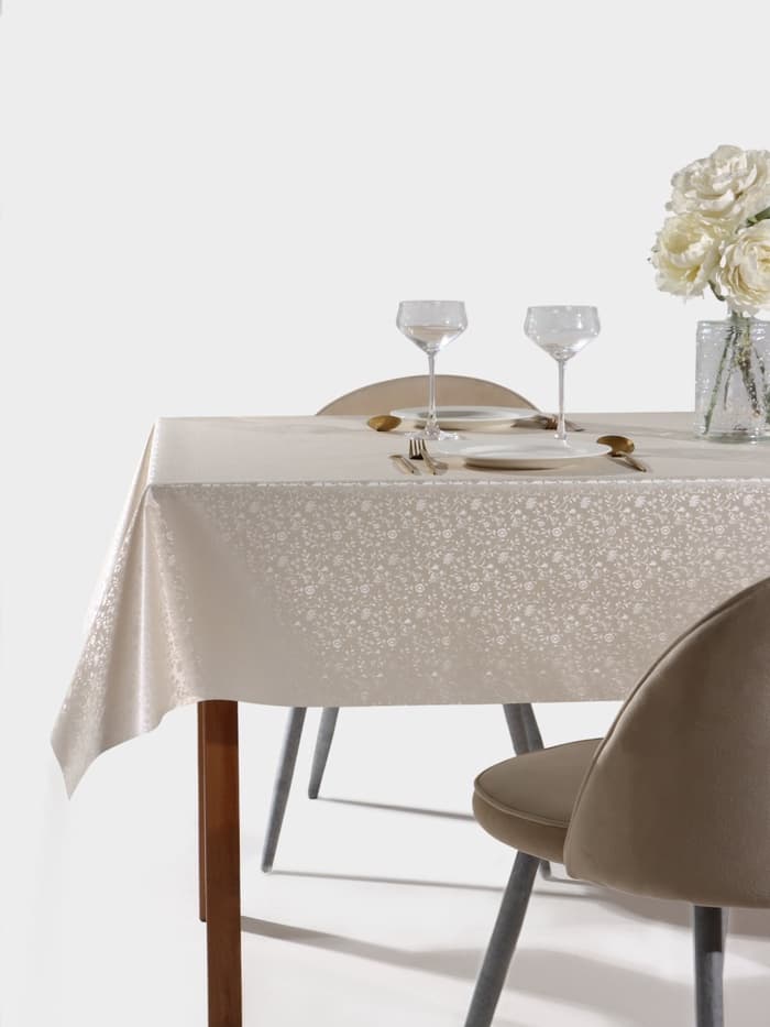 Клеёнка на стол «Розарий», ширина 137 см, рулон 20 метров, толщина 0.3 мм