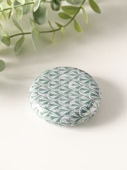 Набор шкатулок для украшений «Геометрические рисунки», 12 шт., мини, металл, круглая, 6.8×6.8×1.7 см