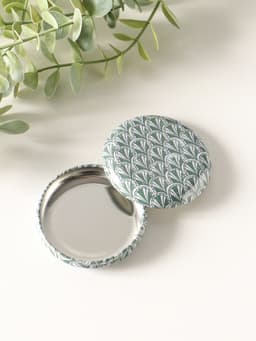 Набор шкатулок для украшений «Геометрические рисунки», 12 шт., мини, металл, круглая, 6.8×6.8×1.7 см