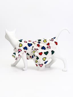 Платье для животных «Арлекино», размер L, ДС 35, ОГ 45 см, полиэстер