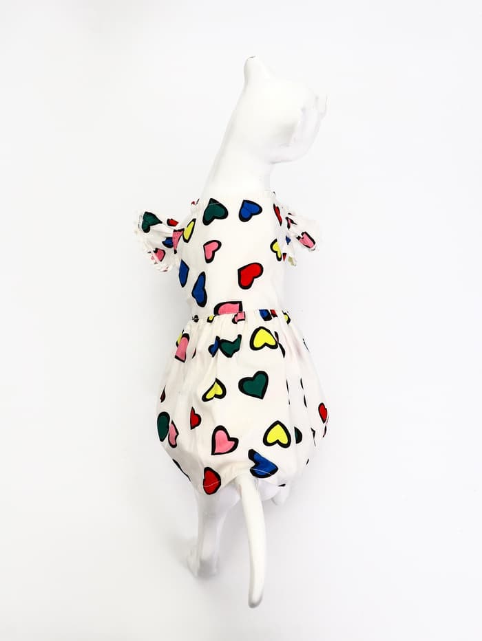 Платье для животных «Арлекино», размер L, ДС 35, ОГ 45 см, полиэстер